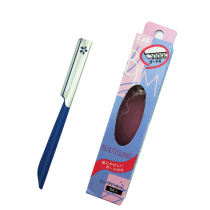 Sharp and durable eyebrow knife printed in Japan original imported professional eyebrow safety eyebrow knife non-slip handle