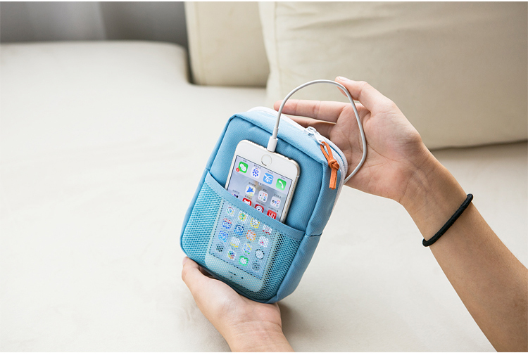Lưu trữ các gói kỹ thuật số dòng dữ liệu điện sạc Po tai nghe túi Pouch túi điện thoại di động cứng - Lưu trữ cho sản phẩm kỹ thuật số hộp đựng tai nghe sennheiser
