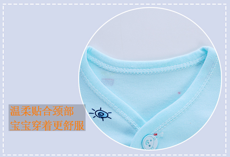 Bé sơ sinh quần áo cotton sơ sinh quần áo 0-3 tháng bé đặt nguồn cung cấp mùa xuân và mùa hè trăng tròn hộp quà tặng