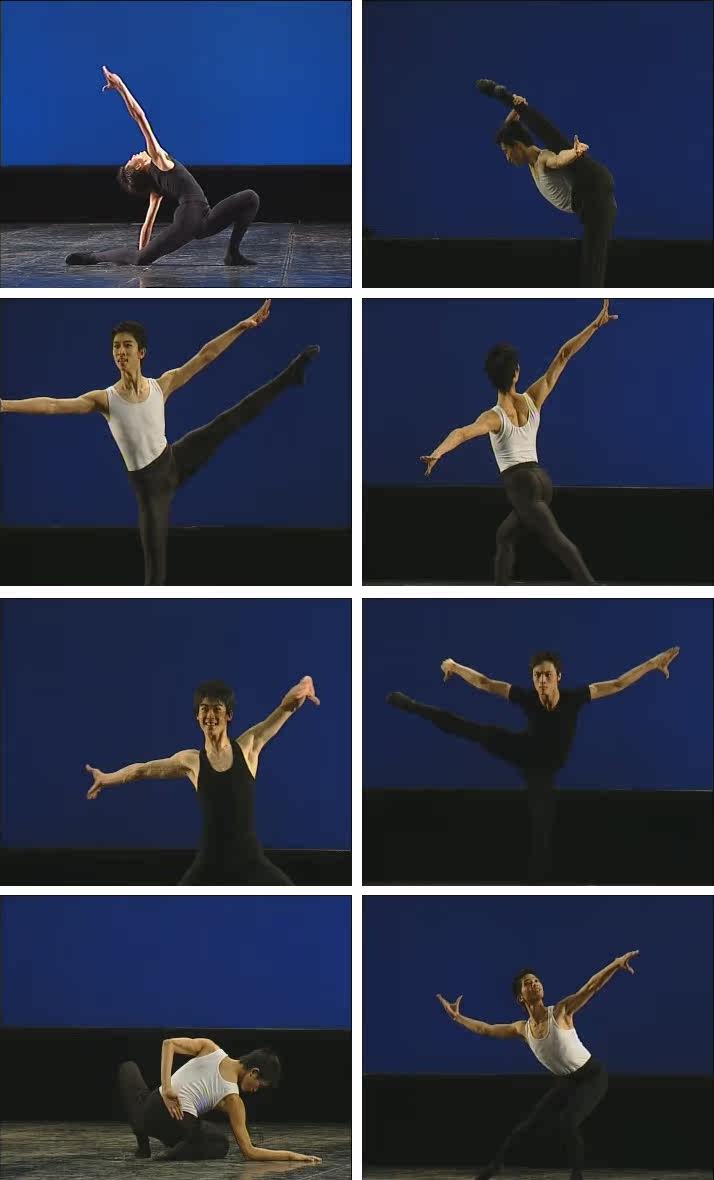 The 8th Tao Li Cup Dance Competition Classical Dance Combination Men's Group 4VCD 8th Mao Cup Contest