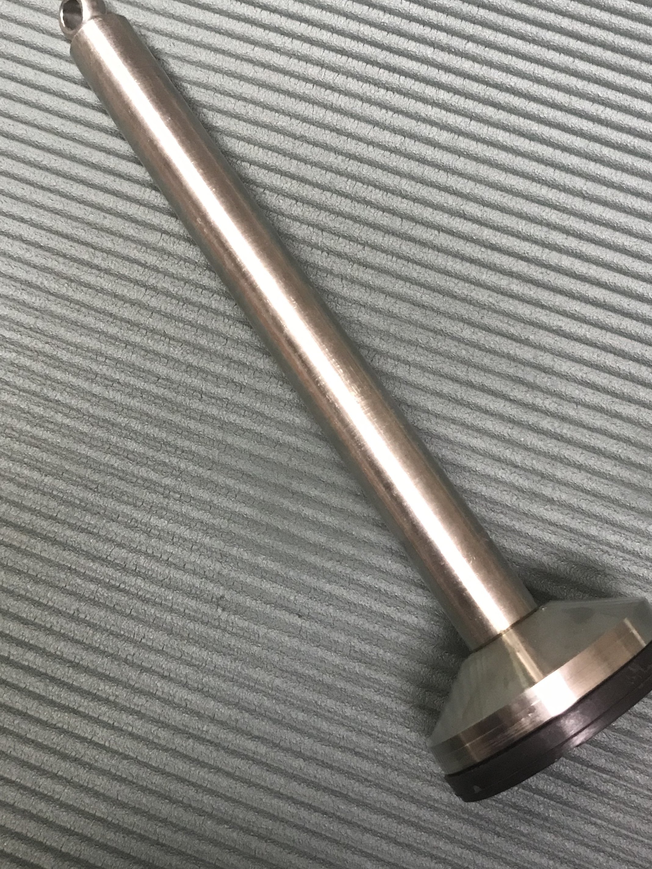 Stainless steel dumbbell piece support rod Solid support rod