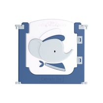 babygo small elephant game fence baby crawl cushion safety guard rail foldable indoor (single sheet fit)