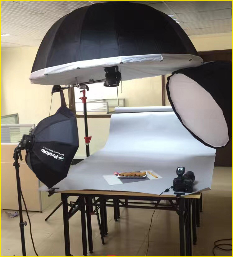 奥宝165CM深口反光伞 黑银反射柔光太阳摄影抛物线伞16根纤维伞骨-阿里巴巴