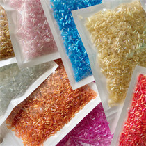 New Purdue Color 4 5MM Tube beads DIY handmade Ornament Flow Su Material Glass Tube Son Clothing Accessories