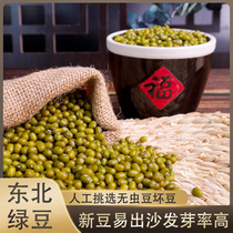 Mung beans Heilongjiang new bean farmers black soil cultivation selected clean and impurity-free nutritious raw bean sprouts to make soy milk