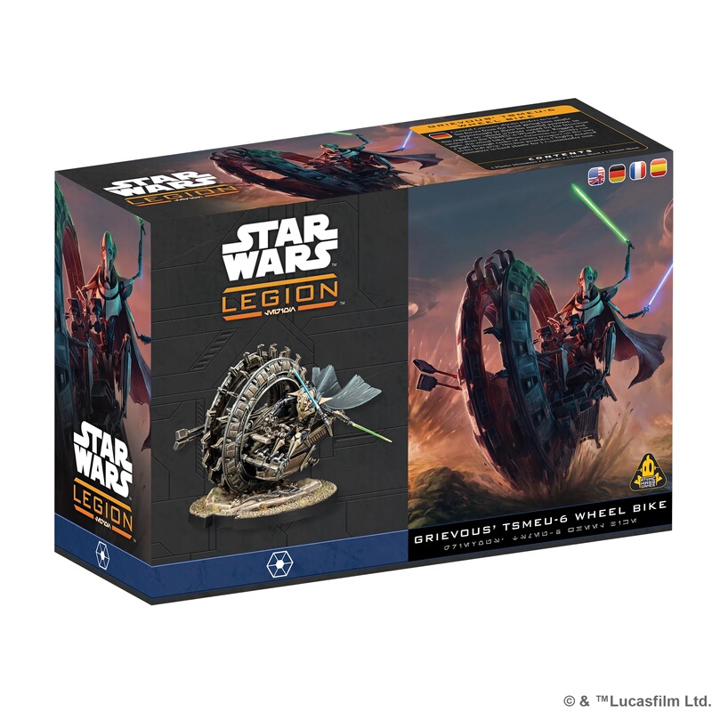 Star Wars Legion Swq31 Star Wars General Grievous Tsmeu-6 Bike