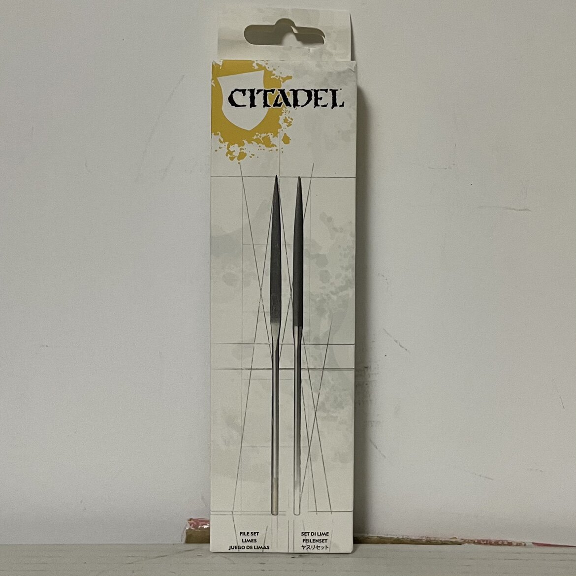 Battle hammer 40k aos combat hammer model filing knife King Kong file Citadel FileSet-Taobao