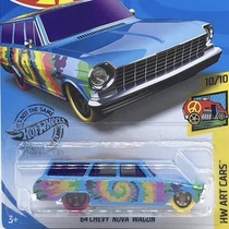 Hot Wheels hotwheels Alloy Car Model Track 9M 9L 188 64 Nova Station Wagon