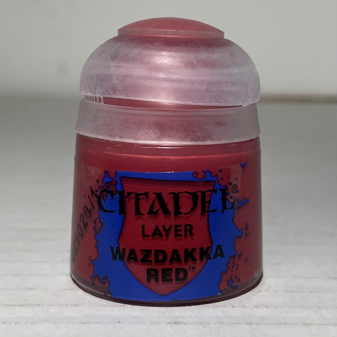 Hammer 40k GW lacquer Citadel Layer 22-07 Wazdakka Red 12ml-Taobao