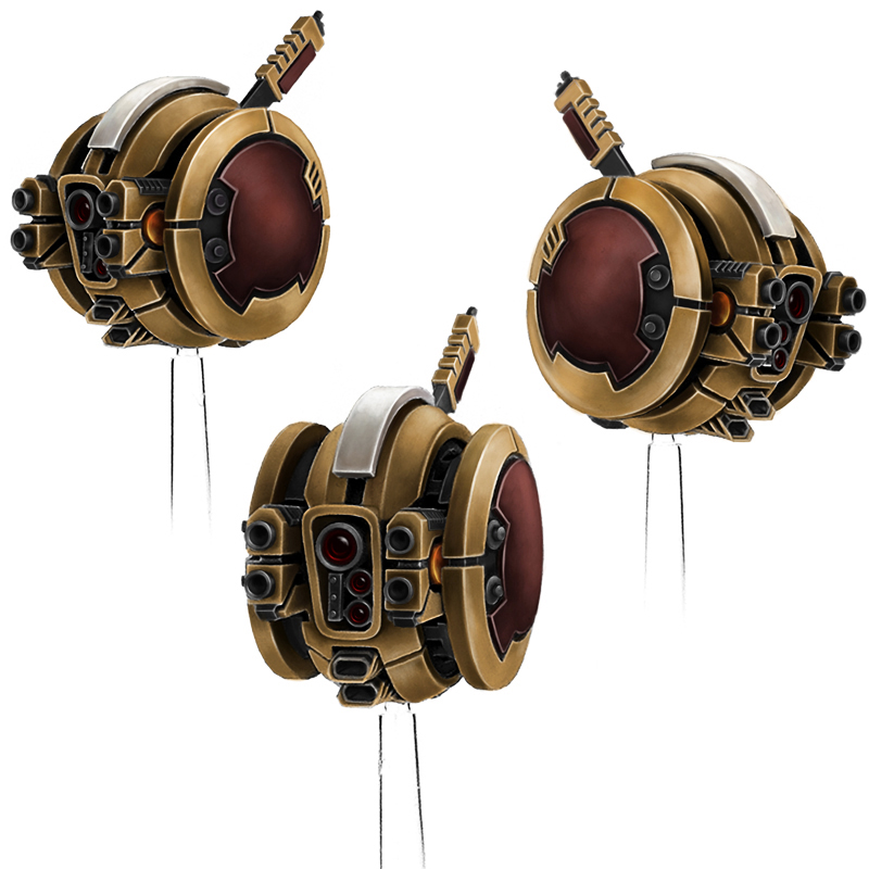 Wargame Exclusive titanium Empire GREATER GOOD GÜN DRONES