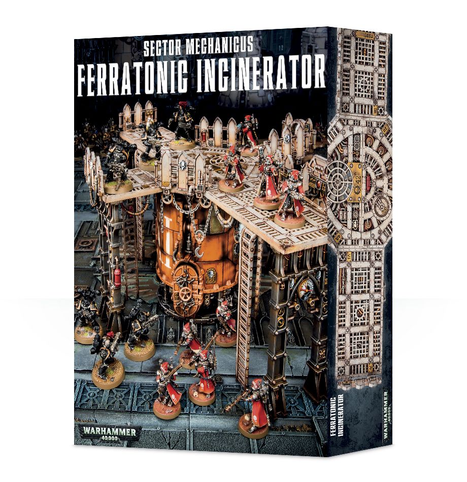 The Warhammer 40k building incinerators Sector Mechakanicus Ferratonic Incinator