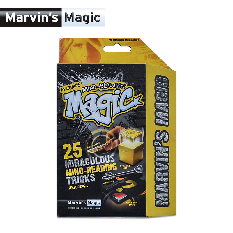 Qing Triple Crown Spot British Marvins Magic Read Heart Magic Props 25 Magical Little Magic Tricks