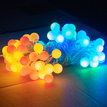 Outdoor camping star light battery tent atmosphere light small light string LED lighting party decorative light strip