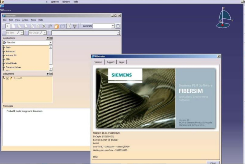 Fibersim Chinese Version Composite Design Software Catia Ug Creo Installation 2012 13.0 14.1--17.3