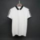 Áo sơ mi nam ngắn tay ve áo mỏng Nhật Bản Áo sơ mi polo tối giản Phong cách Hồng Kông bf Gió Harajuku Nhỏ tươi Paul Áo thun