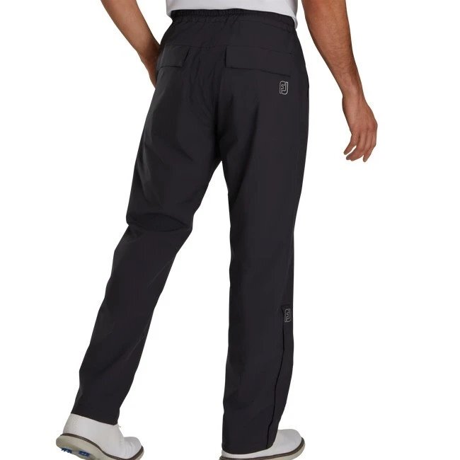 Footjoy Hydro Litex Men's Golf Rain Pants, Waterproof, Non-Machine Washable, Elastic Waistband Footjoy Hydro Litex Men's Golf Rain Pants, Waterproof, Non-Machine Washable, Elastic Waistband