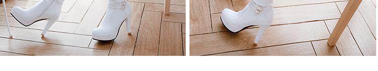 Сапоги 2023秋冬新款高跟骑士靴甜美粗跟过膝靴防水台高筒靴女超长筒靴子 Hung on the Yun