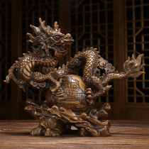 Dragon ornaments Fengshui Dragon Zhaocai Large Zodiac Dragon Office Bosdesk Decoration Dragon and Phoenix Chengxiang Crafts