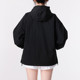 Adidas Clover Hooded Jacket Women 2024 Summer New Sportswear Casual Windproof Jacket IR8095