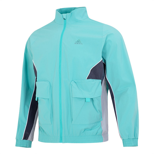 Adidas Adidas Woven Windproof Jacket Men's 2022 New Running Jacket Sportswear Jacket HM5147
