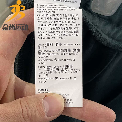 Puma, штаны, зимние трикотажные повседневные брюки, коллекция 2021