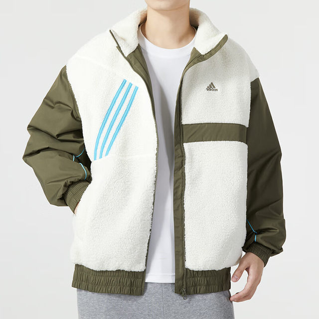 Adidas Cotton Clothes Men's 2023 Window New Warm Windproof Casual Clothes Cotton Clothes Jacket IK5110IK5108