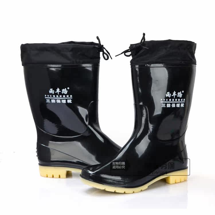 Chaussures - bottes caoutchouc homme pour hiver - semelle tendon - Ref 962672 Image 9