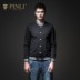 Trung tâm mua sắm với cùng một đoạn sản phẩm PINLI đứng mùa thu mới cho nam cổ áo bóng chày áo len thủy triều S183109014 - Áo len áo len nam hàng hiệu Áo len