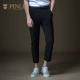 PINLI Pinli Mùa xuân mới cho nam Slim Fit Quần âu Quần nam B191317024 - Quần mỏng