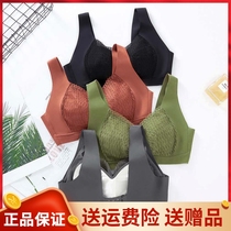 Xiangyue Mingmei Sissy Soft Underwear Women's Ringless Gather on Anti-sagging Bra Collapse Breast Traceless Bra