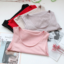 Women's Warm Vest Single Layer Terry Thickened Slim Biting Top Towel Fleece Tight Body Clothes in Autumn and Winter