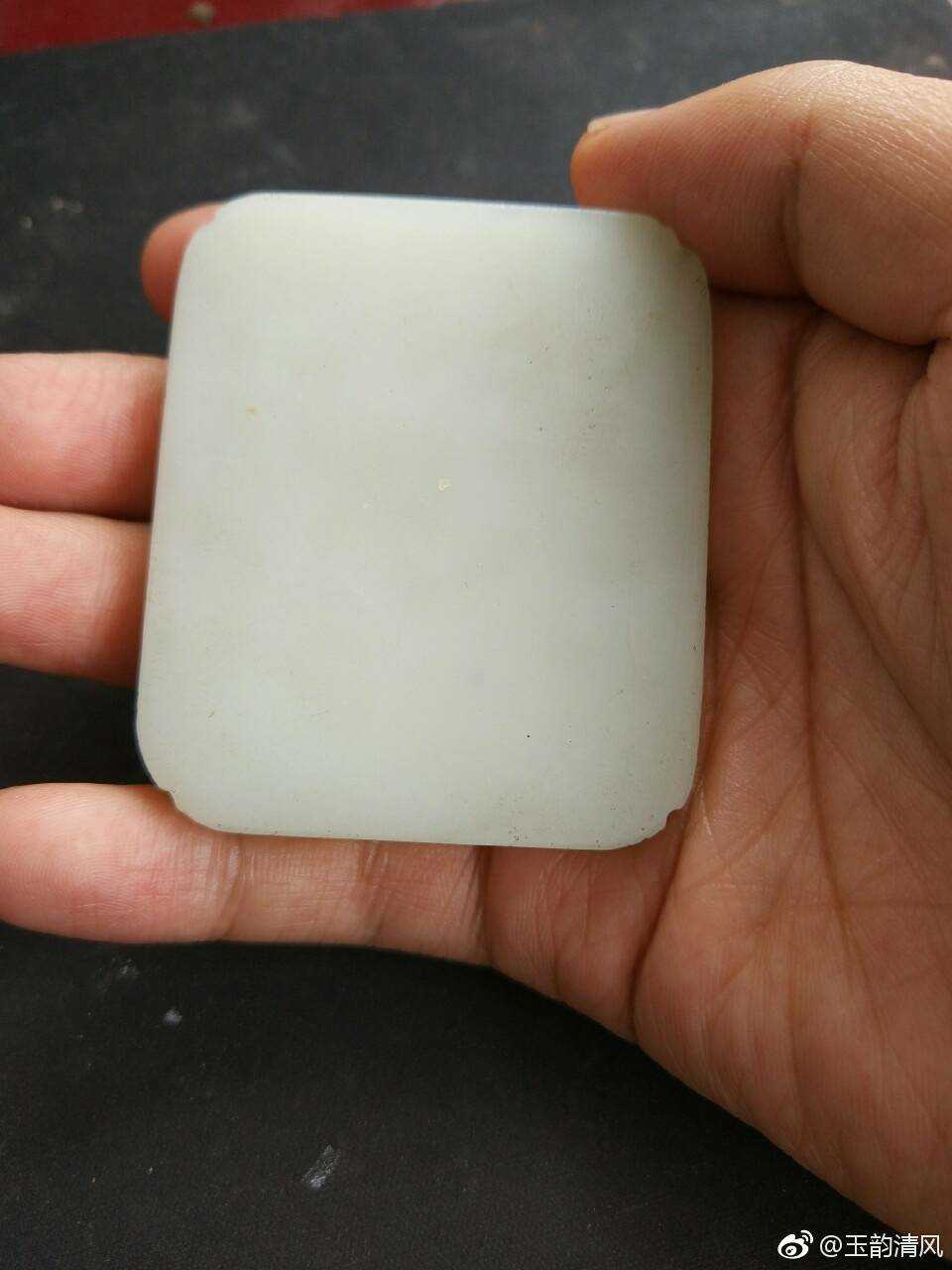 The Qing Dynasty glazed the glass with a board-Taobao