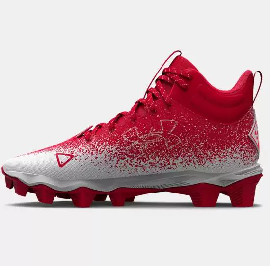 Детские кроссовки для регби UA Under Armor Spotlight, высокий верх, кроссовки для регби, девочки, поясFlag, Фрисби