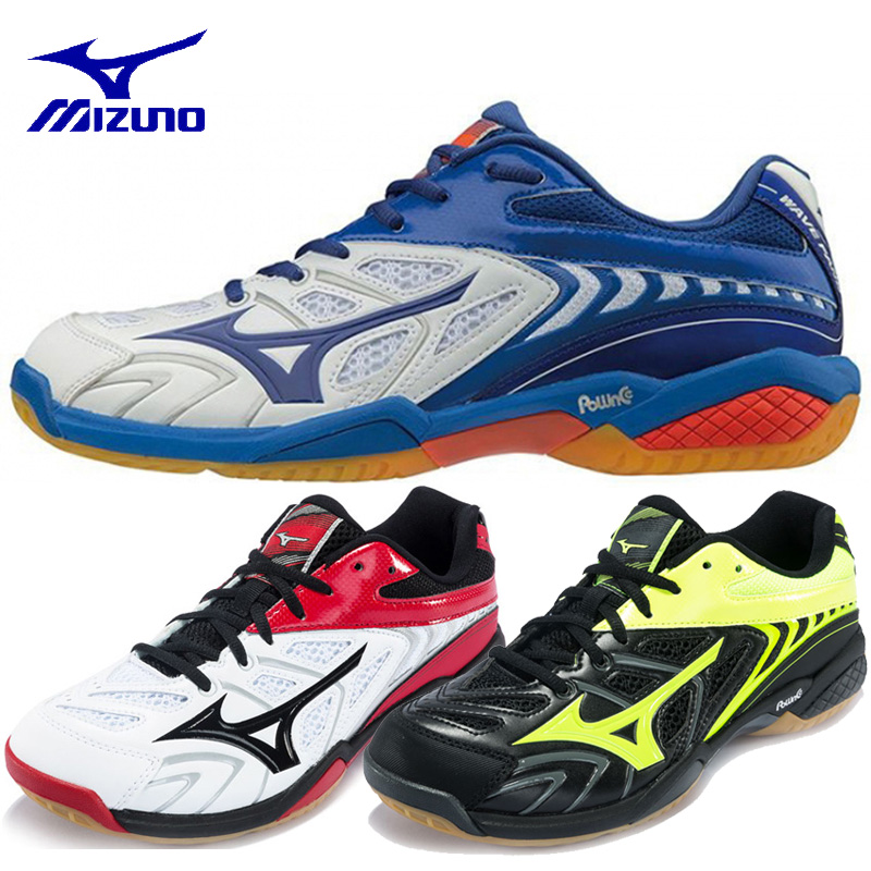Mizuno Meijin thick non-slip shock absorbing male and female badminton shoes WAVE FANG SS2 Promotion
