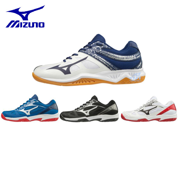 MIZUNO Meijin Thick Badminton Shoes Volleyball Shoes Men And Women Shoes Breathable Shock Absorbing Comprehensive Indoor Moving Shoes