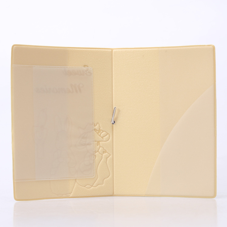 Peter Rabbit Passport Set Travel Diploma Passport Đa chức năng Túi tài liệu Hộ chiếu Clip Người giữ vé không thấm nước túi đeo chéo nữ dễ thương