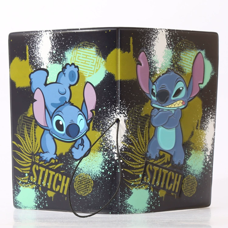 Star Trek Stitch Cartoon Passport Set Du lịch Hộ chiếu Clip Bảo quản Tài liệu Túi lưu trữ