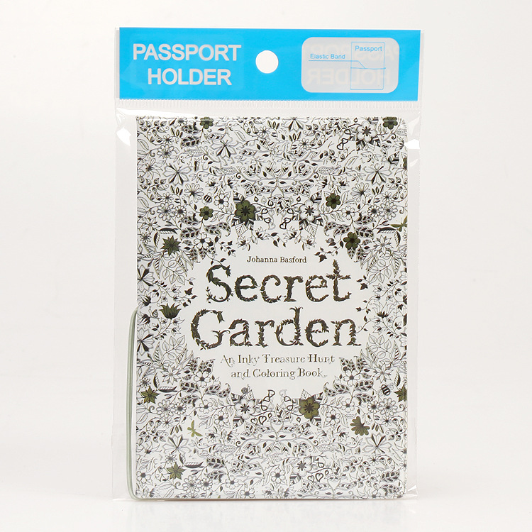 Secret Garden Secret Garden Tinh tế Hộ chiếu Set Thẻ ID du lịch Đa chức năng Thẻ ID chống nước túi đựng giấy tờ