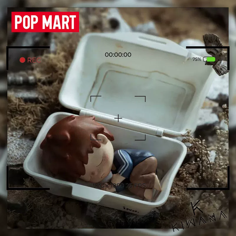 POPMART Bubble Mart Hirrono Forgive City Series Okuno 3rd Generation Blind Box Gift Box Handwriting Gift