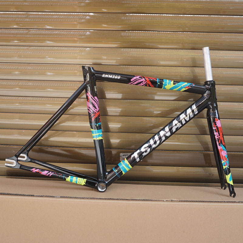 TSUNAMI speed SNM300 dead speed frame bicycle aluminum alloy frame racing tsunami new