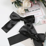 亦美珊 Аксессуар для волос с бантиком, заколка для волос, черные шпильки для волос, популярно в интернете