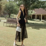 亦美珊 Черный сексуальный купальник, 2025 года, премиум класс