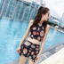 Áo tắm nữ thể thao hai mảnh tách đôi áo tắm thể thao là cô gái Hàn Quốc áo tắm mỏng bảo thủ - Bộ đồ bơi hai mảnh hình ảnh áo tắm 2 mảnh Bộ đồ bơi hai mảnh