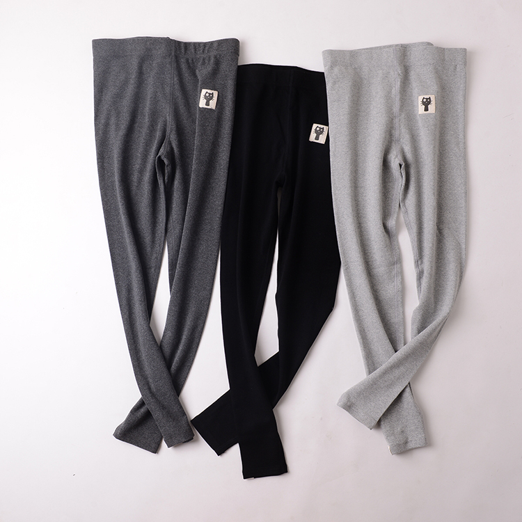 Jen2024 Autumn/Winter New Brushed Cotton Korean Style Comfortable Slimming Korean Style Kitten Leggings Skinny Pants for Women