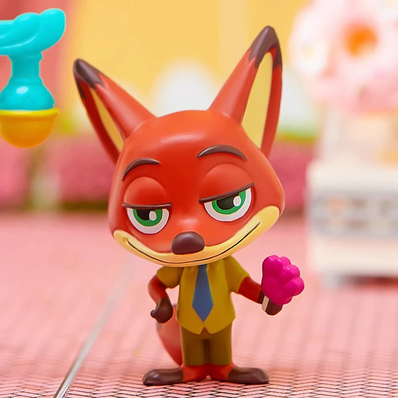 Оригинальная Disney Crazy Animal City автобусная станция серия слепой ящик Ника Джуди настольная декорация периферия