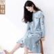 Bộ đồ ngủ Nitya Princess Wind Nightdress Women Spring Long tay Cotton Dễ thương Mùa thu Mùa hè lỏng lẻo Kích thước lớn Mùa xuân và Thu mùa Dịch vụ tại nhà - Đêm đầm