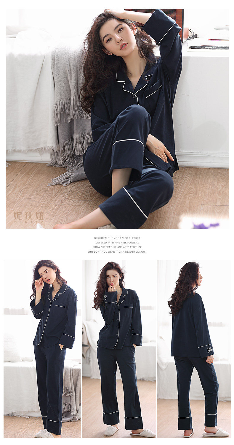 Pyjama mixte en Coton à manches longues - Ref 3005881 Image 11