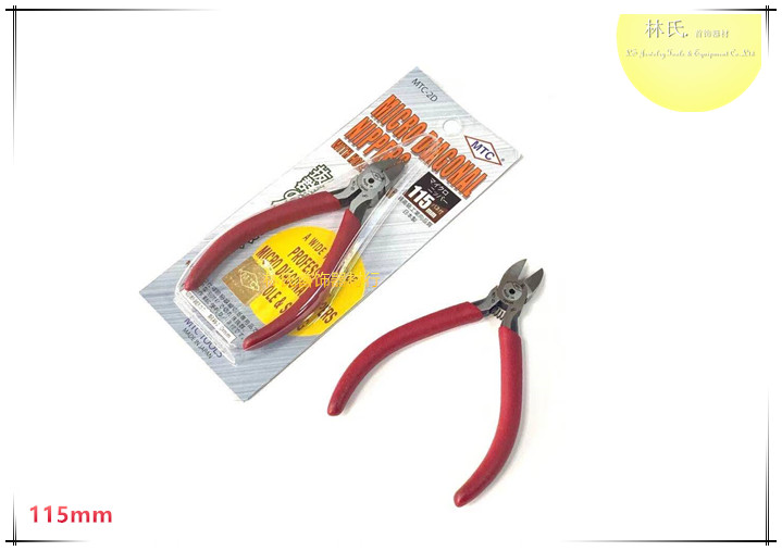 Japan 2D cutting pliers original imported red handle broken wire pliers metalworking wire pliers oblique mouth pliers water mouth pliers jewelry tools