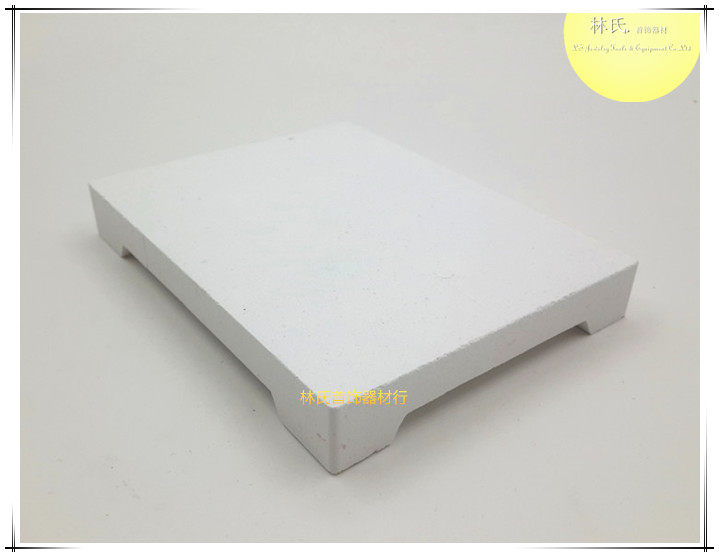 Welding tile Quartz welding plate High temperature refractory brick four-foot welding table Gold and silver copper welding insulation tile Jewelry gold tools