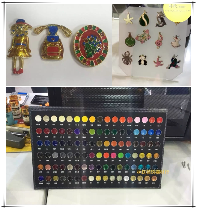 Enamel paint Italian BERKEM cold enamel color paint glitter powder enamel jewelry making raw materials